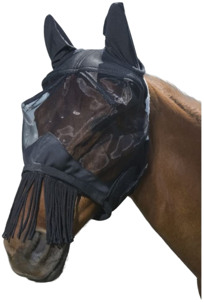 Tough 1 Deluxe Comfort Mesh Fly Mask - Horse Size