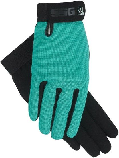 All Weather Riding Driving Gloves - Teal