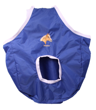 Belgian Draft Horse Nylon Hay Bag
