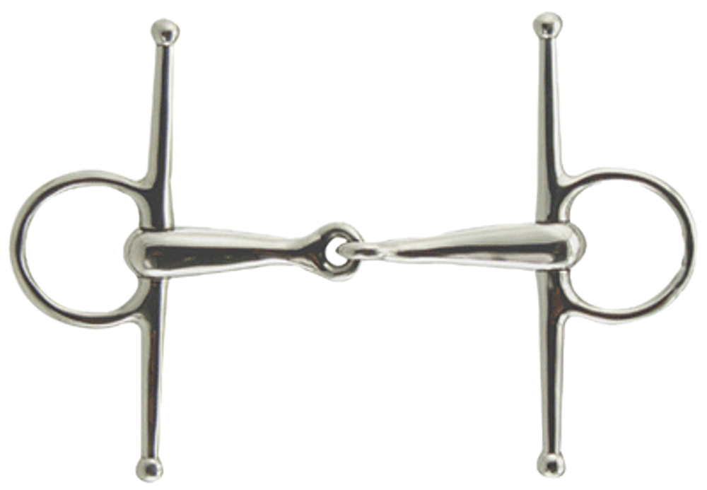 Coronet Jointed Full Cheek Snaffle Bit 4-3/4 Inch Stainless Steel
