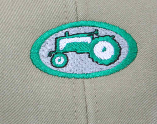 Green Vintage Tractor