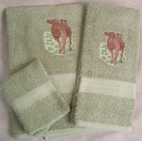 Camel Towel Set