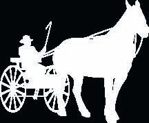 Horse and Cart Decal