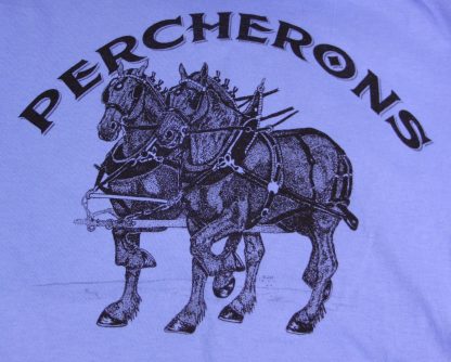 Percheron Team Draft Horse T-Shirt