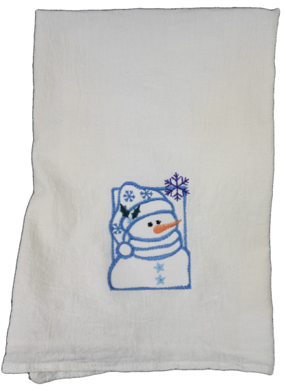 Snowman Dish Towel