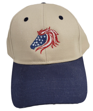 Patriotic Horse Cap